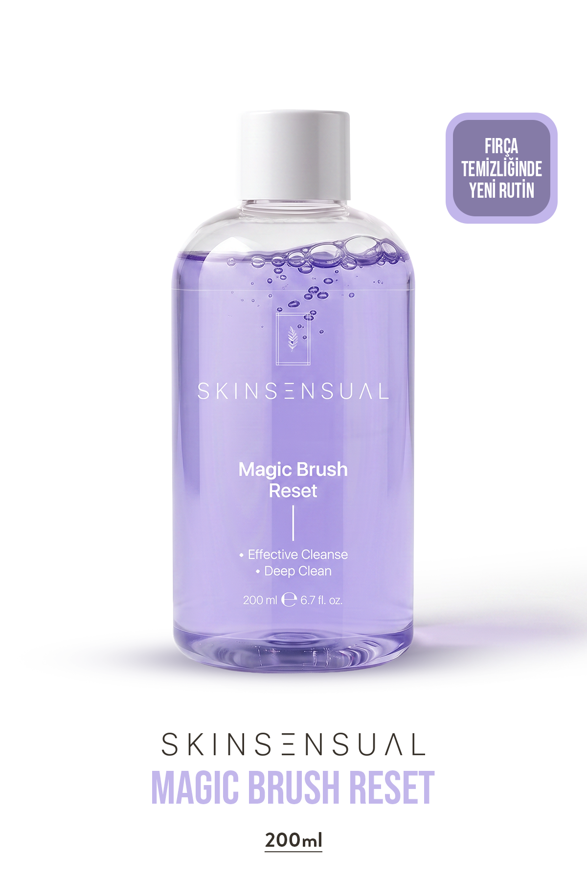 Skin Sensual Magic Brush Reset Pinselreiniger (Makyaj Fırçası Temizleyici) 200 ml
