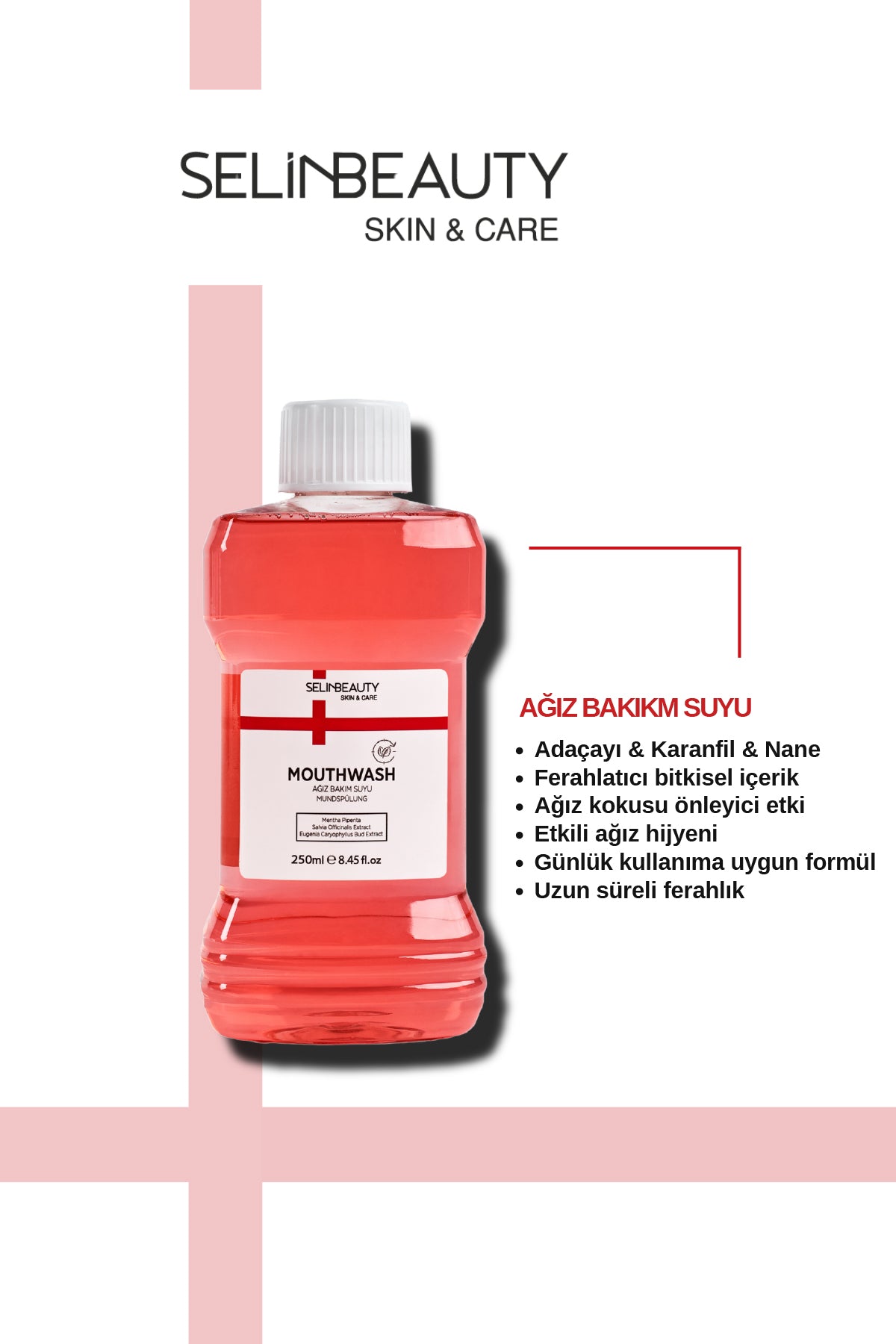 Selin Beauty Skin & Care Mundspülung (Ağız Bakım Suyu) 250ml