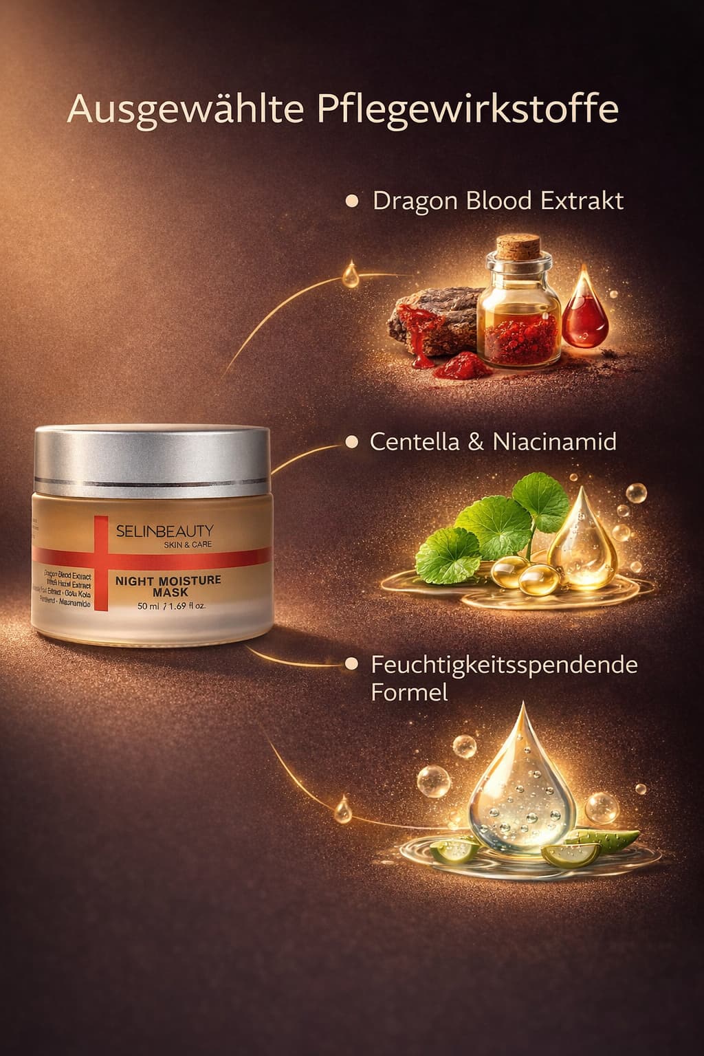 Nachtfeuchtigkeitsmaske 50ml