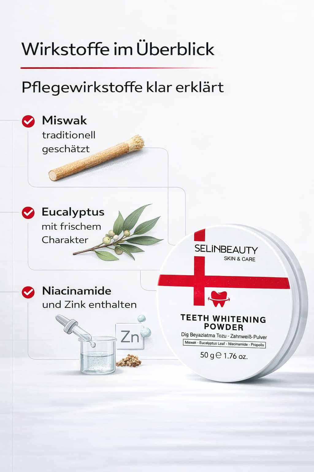 Diş Beyazlatma Tozu 50g