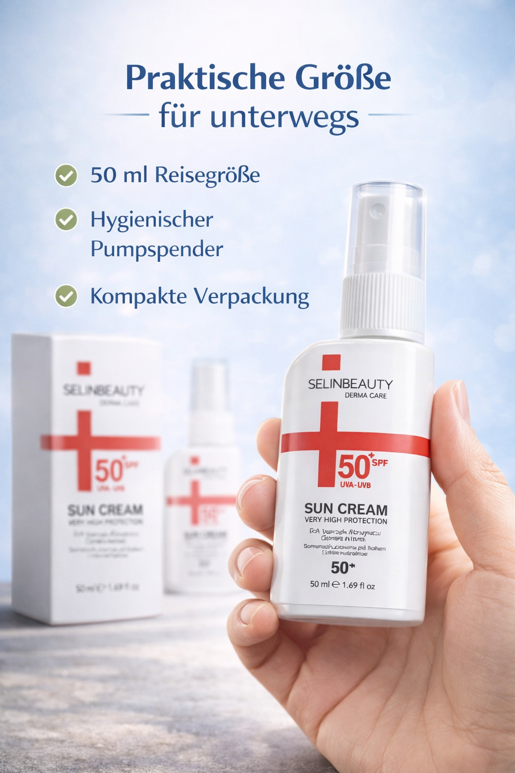 High Protection Sunscreen Cream 50SPF 50ml