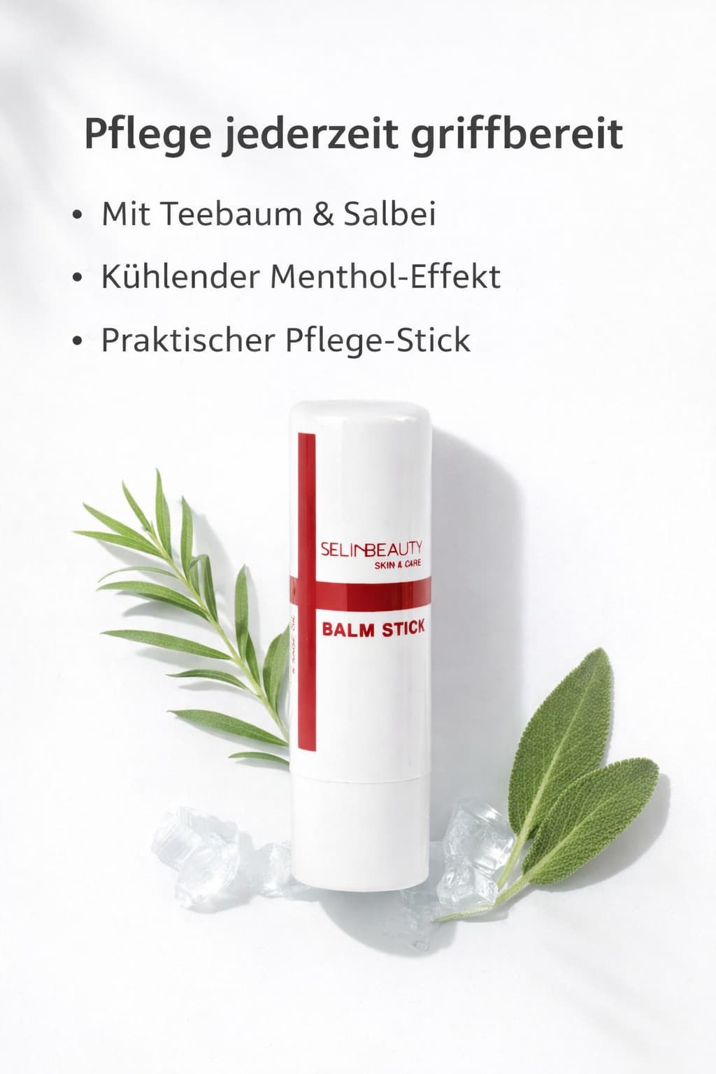 Teebaum- & Salbeiöl Lippenbalsam 5ml