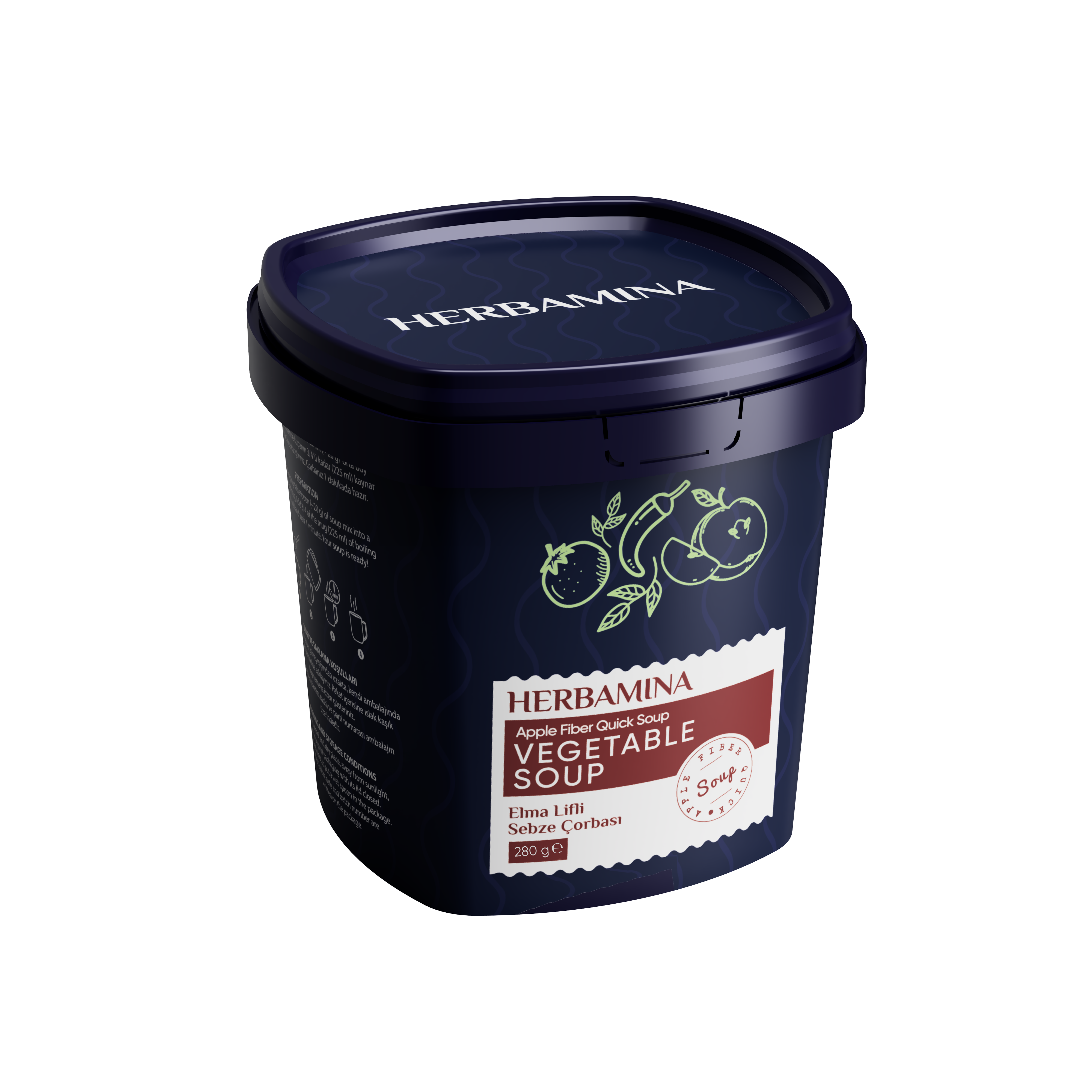 Herbamina Apple Fiber Quick Soup