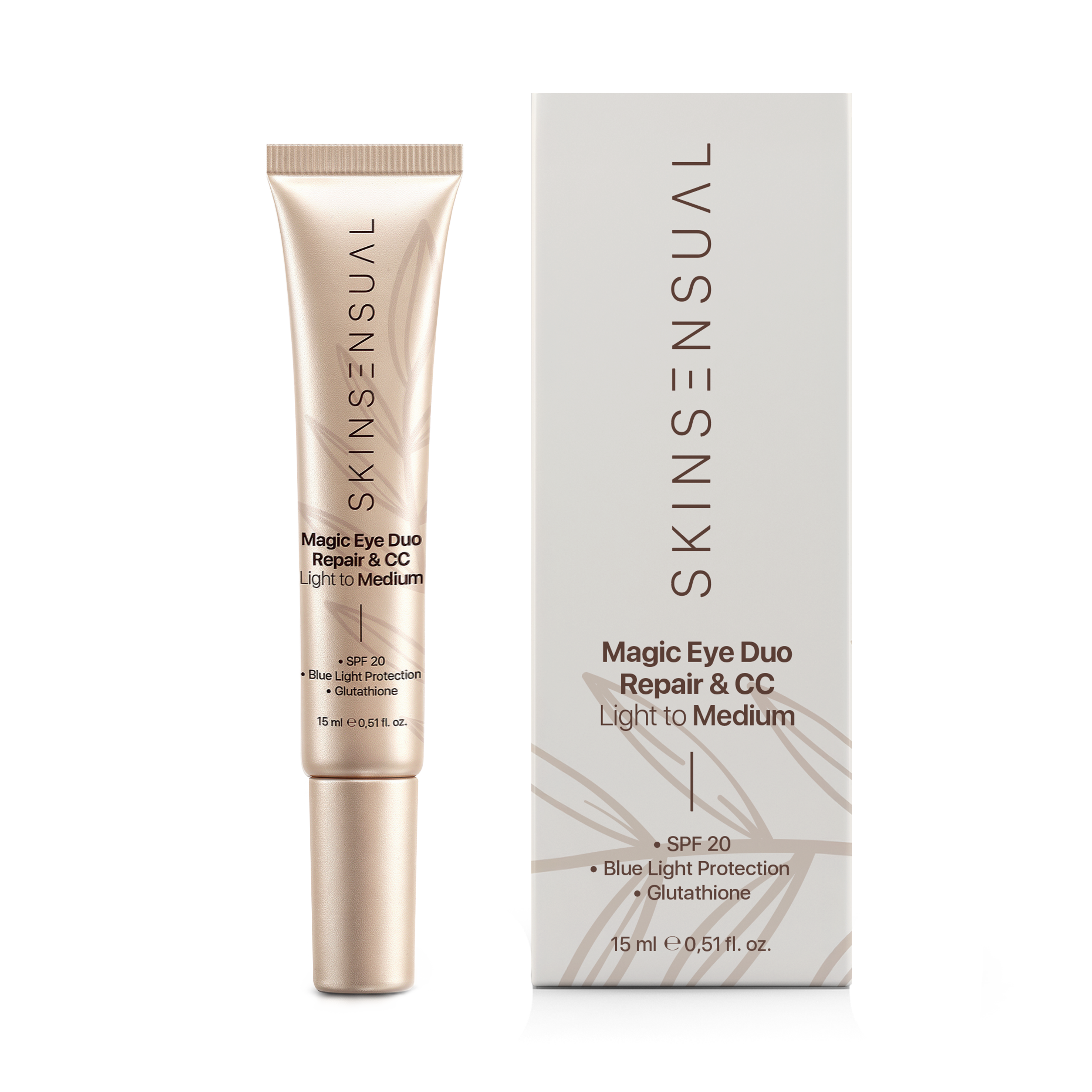 Skın Sensual Magıc Eye Duo Repaır Cc Light-Medium