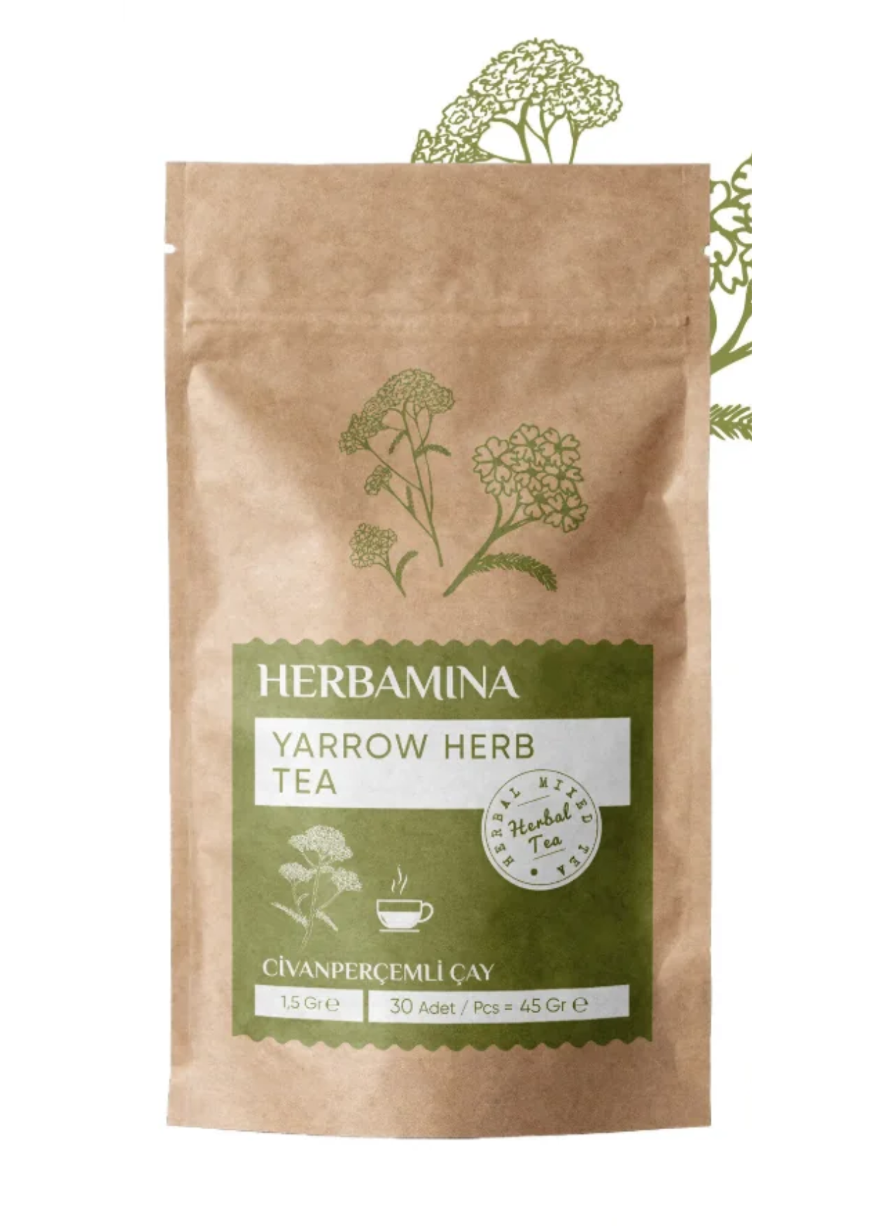 Herbamina Civanperçemli Çay 1,5 x 30 g