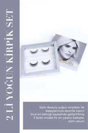2x Intensive Wimpern Set-  2´li Yoğun Kirpik Set