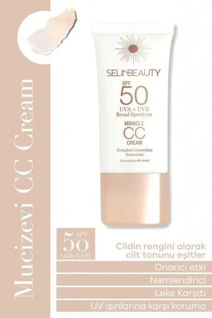 Miracle CC Krem SPF 50 UVA/UVB 50 ml – Zugo Shop