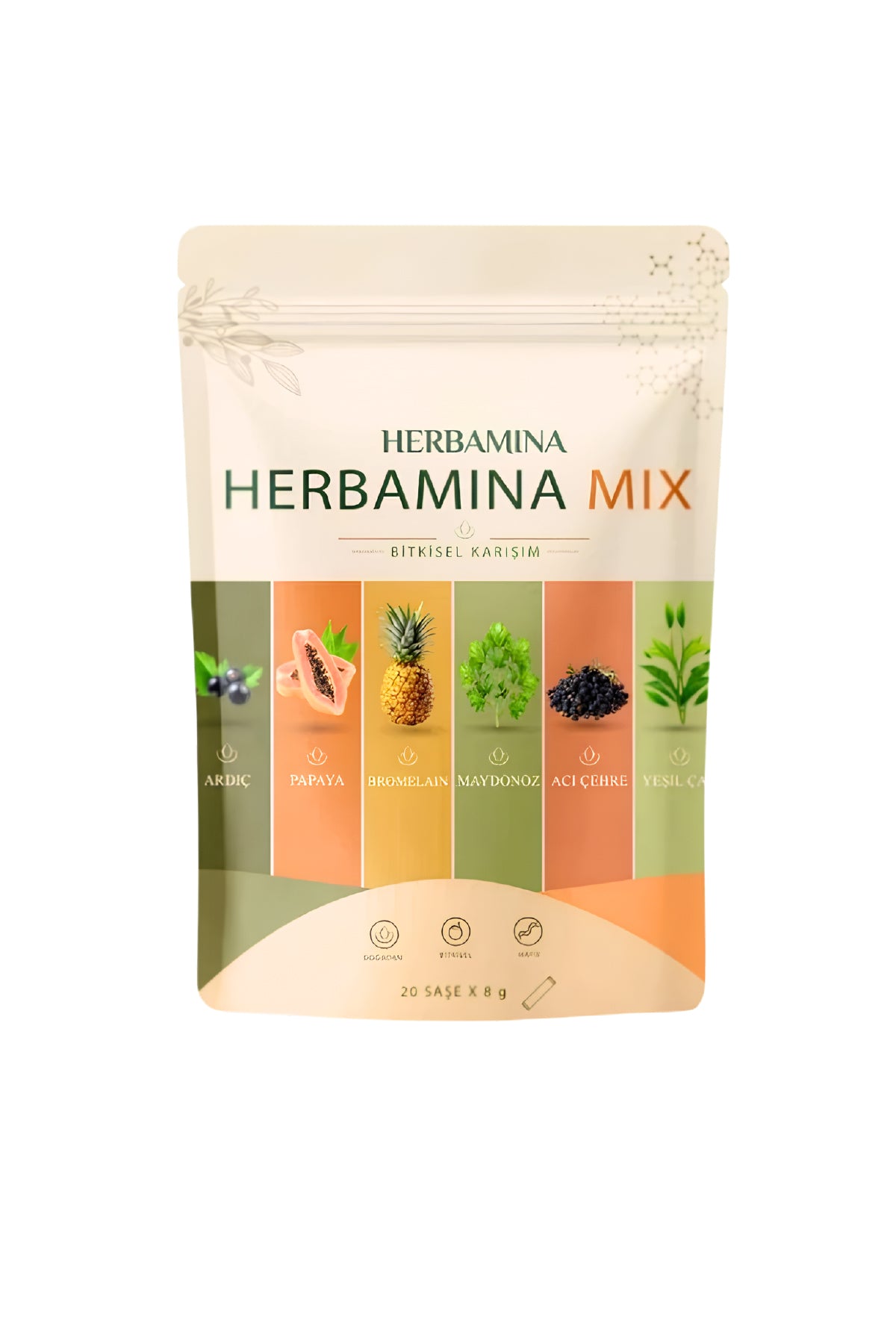 Herbamina Mix Bitkisel Karışım 20 x 8g