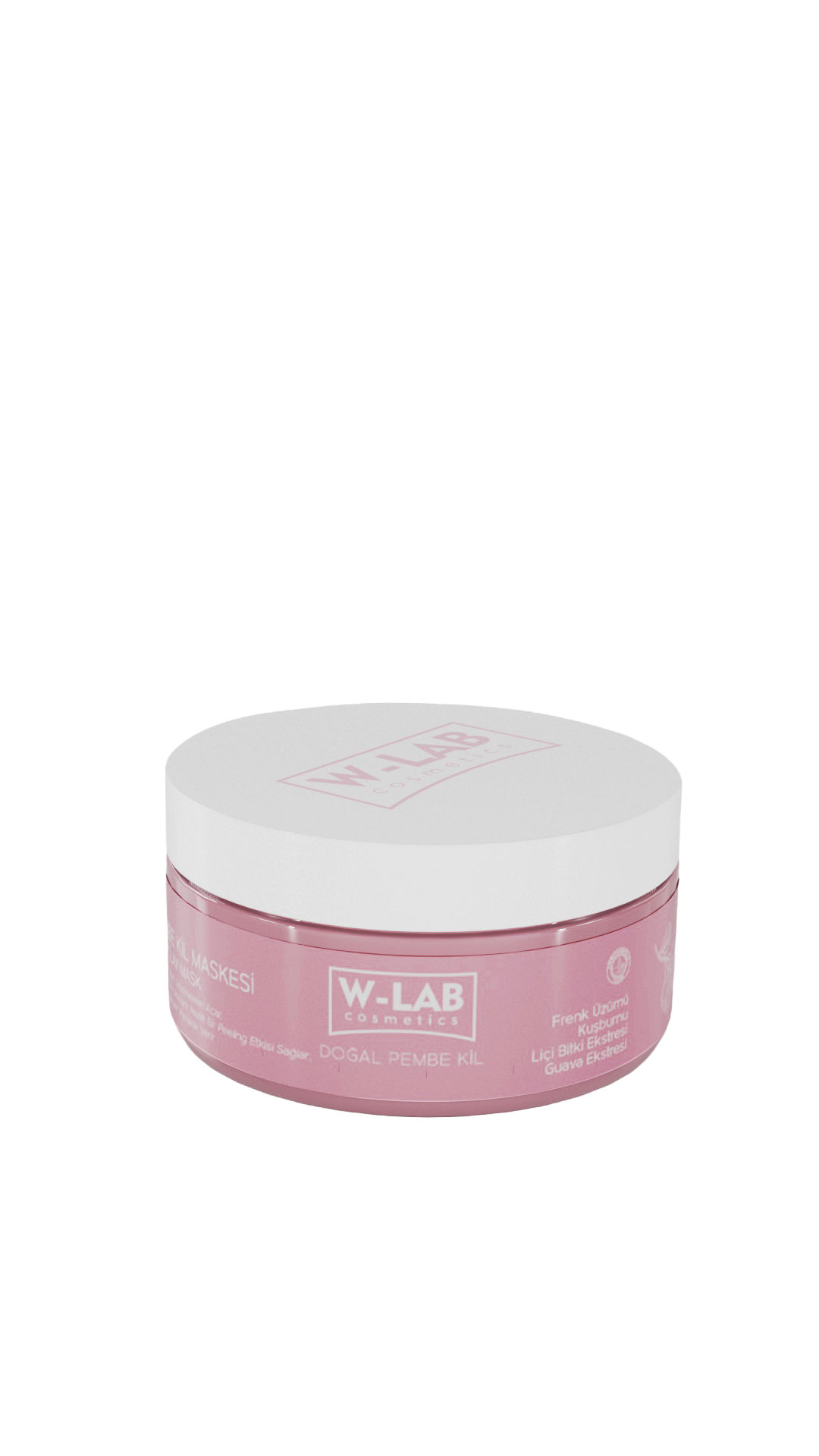 Maske mit rosa Tonerde (Pembe Kil Maskesi) 250 ml